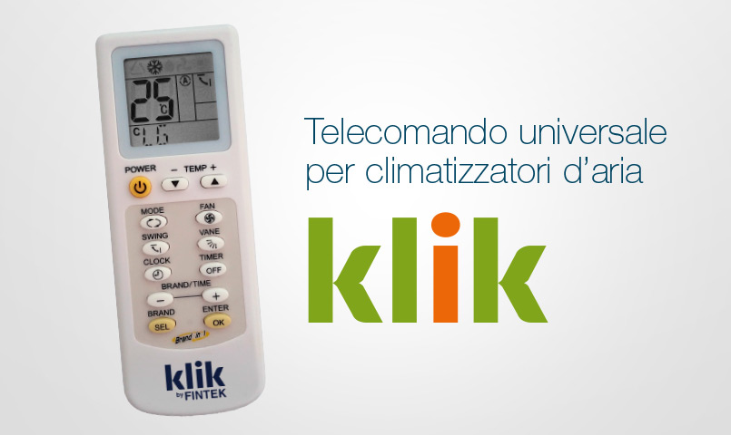 klik - Telecomando Universale per Condizionatori